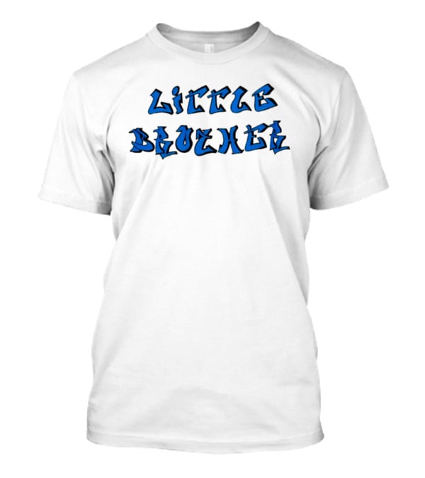 Little Brother Blue Graffiti Style Family Siblings T-Shirt