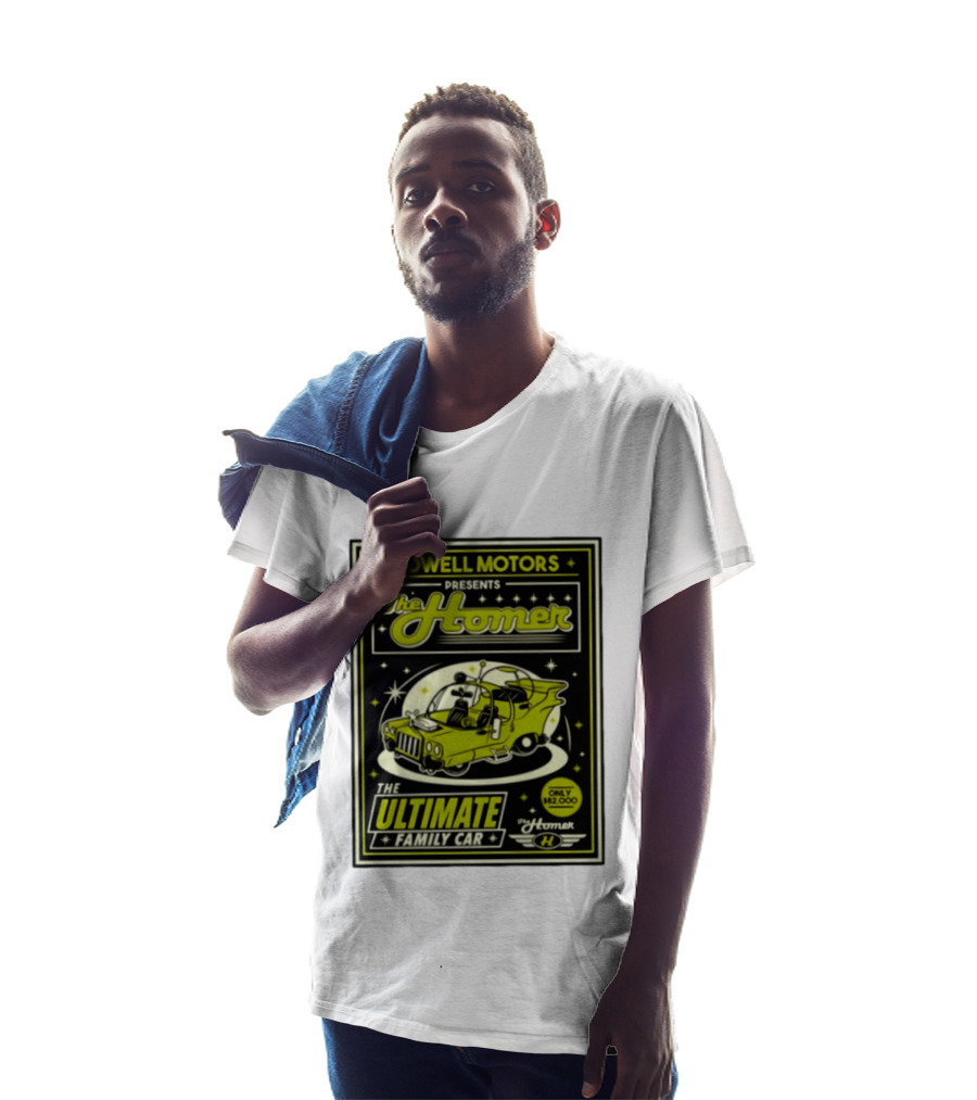 POWELL MOTORS The Homer Ultimate Family Car Only $82,000 T-Shirt