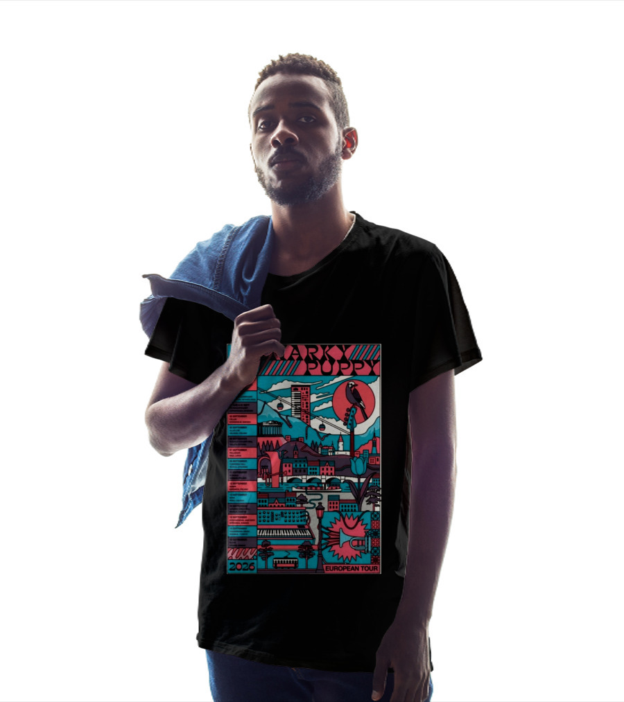 Snarky Puppy European Tour 2026 Dates And Cities T-Shirt