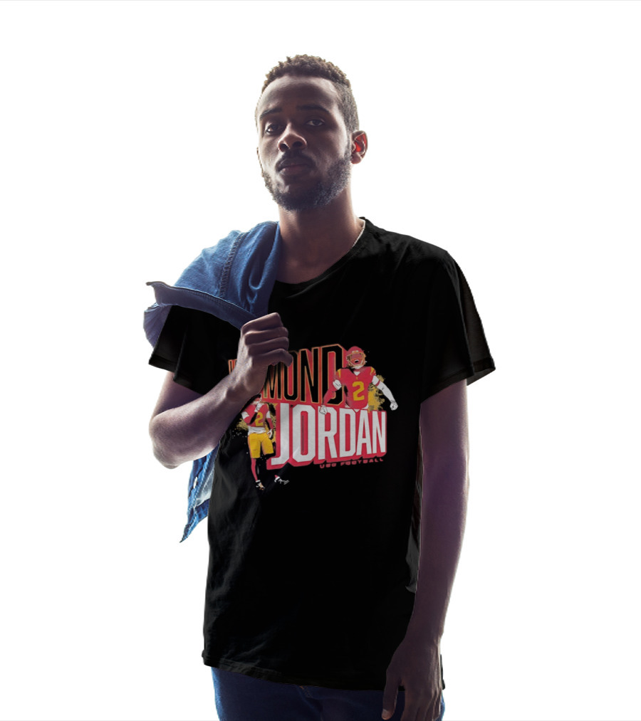 Waymond Jordan USC Trojans NCAA Football Number 2 T-Shirt