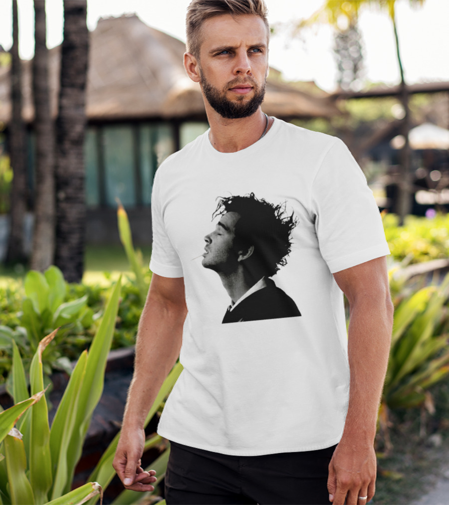 Matty Healy The 1975 Indie Rock Alternative Silhouette Smoking T-Shirt
