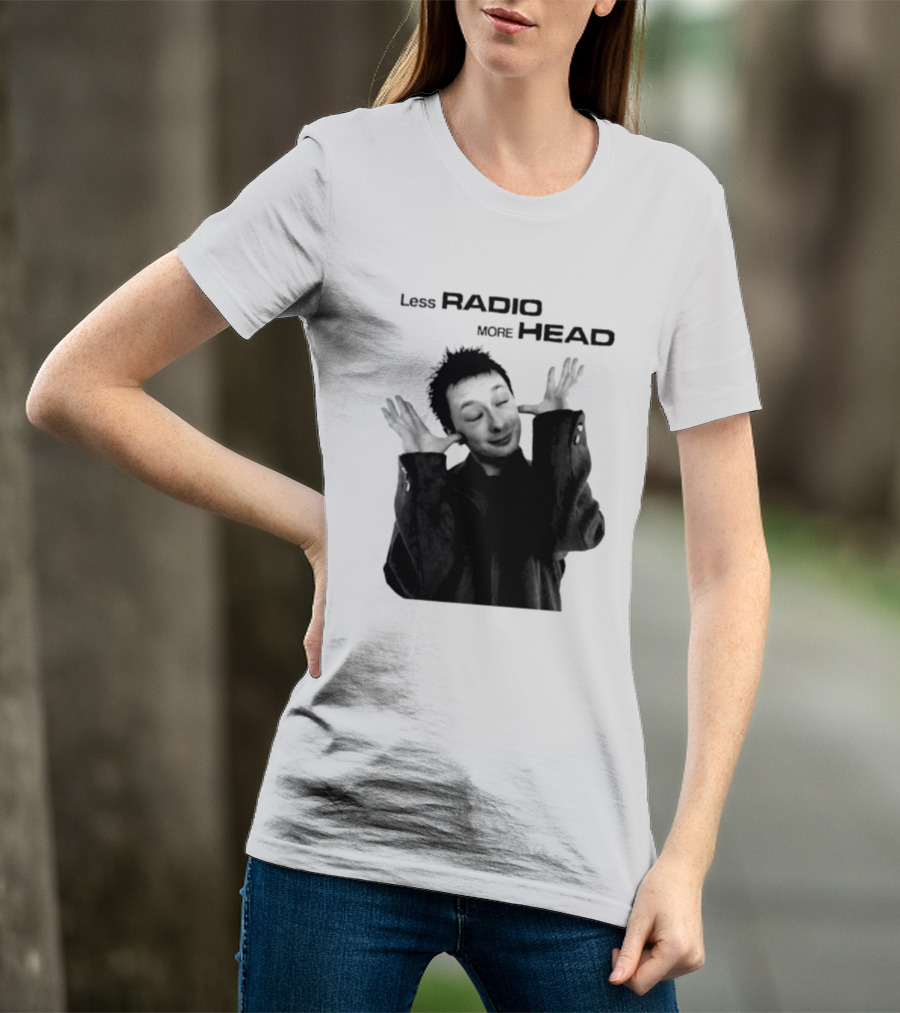 Thom Yorke Less Radio More Head Radiohead T-Shirt
