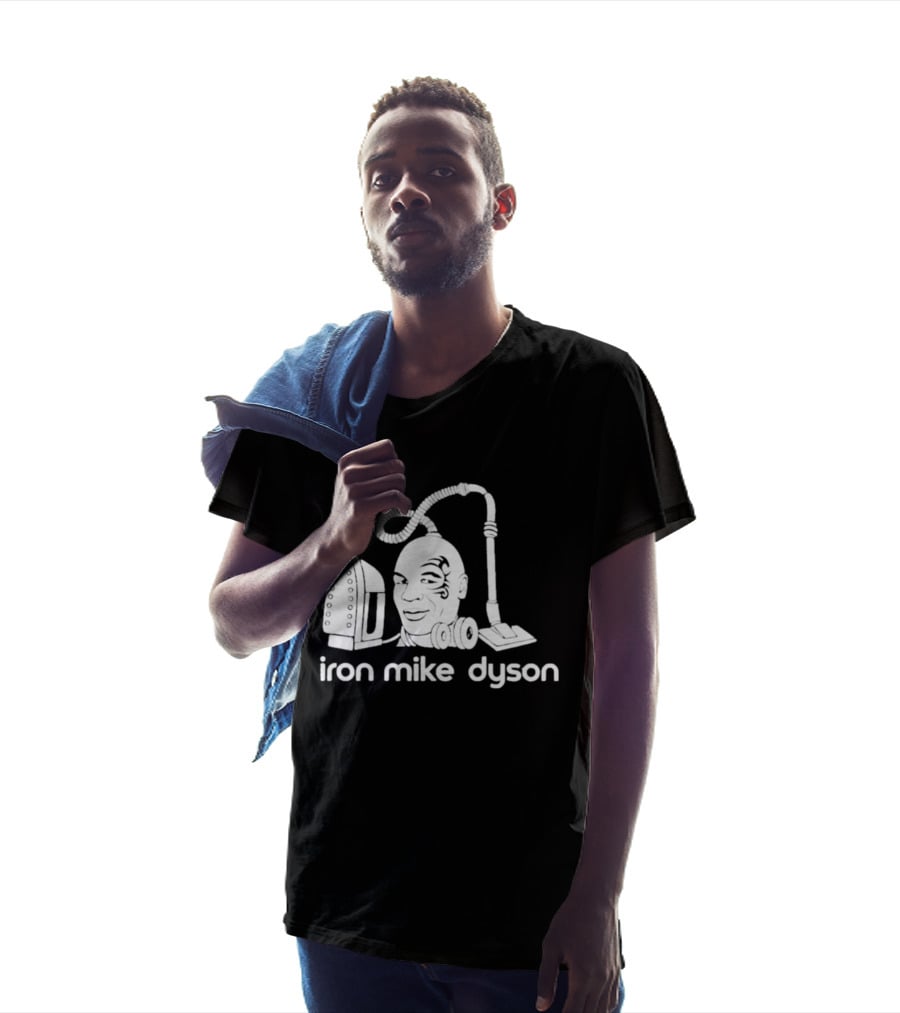 Iron Mike Dyson Mashup Of Vacuum And Iron T-Shirt