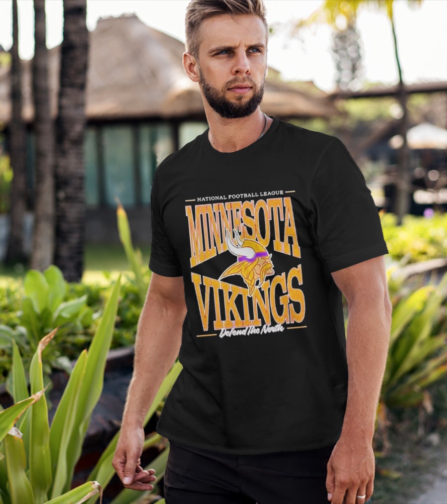 National Football League Minnesota Vikings Defend The North T-Shirt