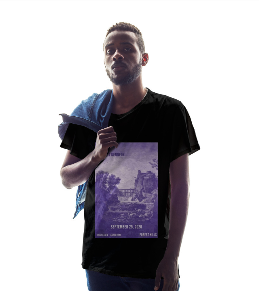 Dermot Kennedy Forest Hills September 29 2026 Jonah Kagen Aaron Rowe T-Shirt