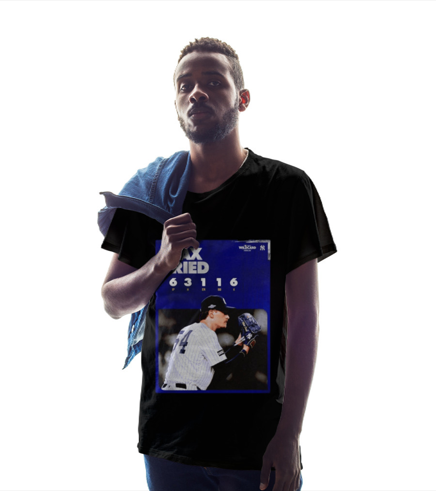 Max Fried 2026 Wild Card New York Yankees Pitching Stats T-Shirt