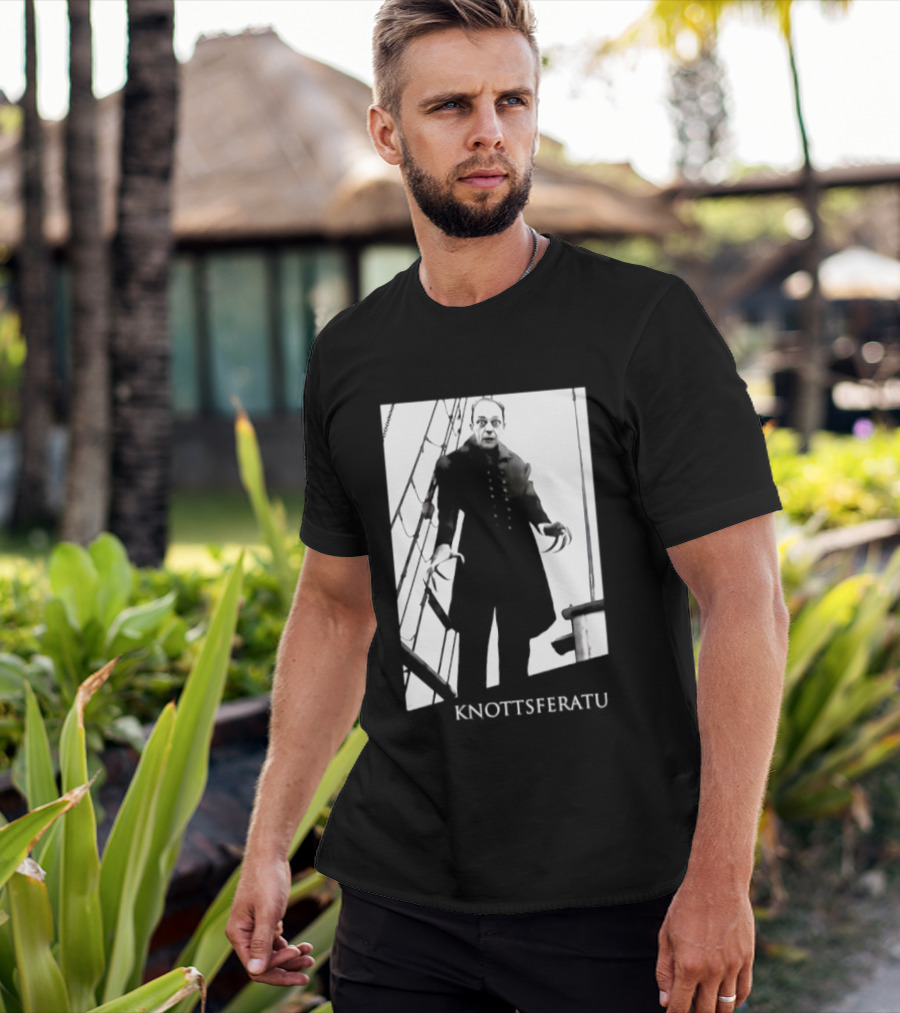 Don Knotts Knottsferatu Nosferatu Horror Comedy Mashup T-Shirt