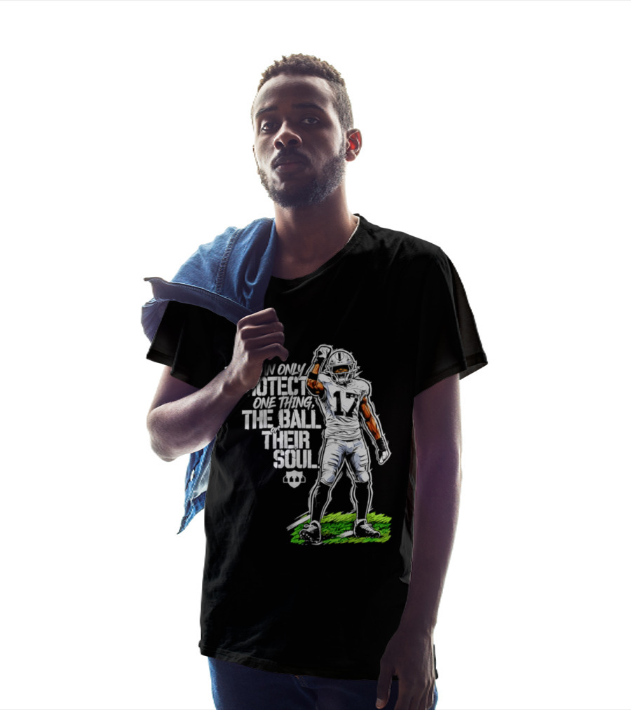 Nakobe Dean Las Vegas Raiders They Can Only Protect One Thing The Ball Their Soul T-Shirt