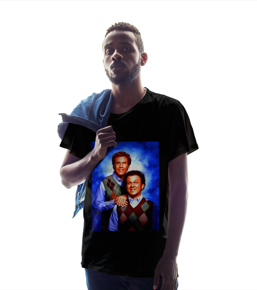 Will Ferrell John C Reilly Step Brothers Argyle Sweater T-Shirt