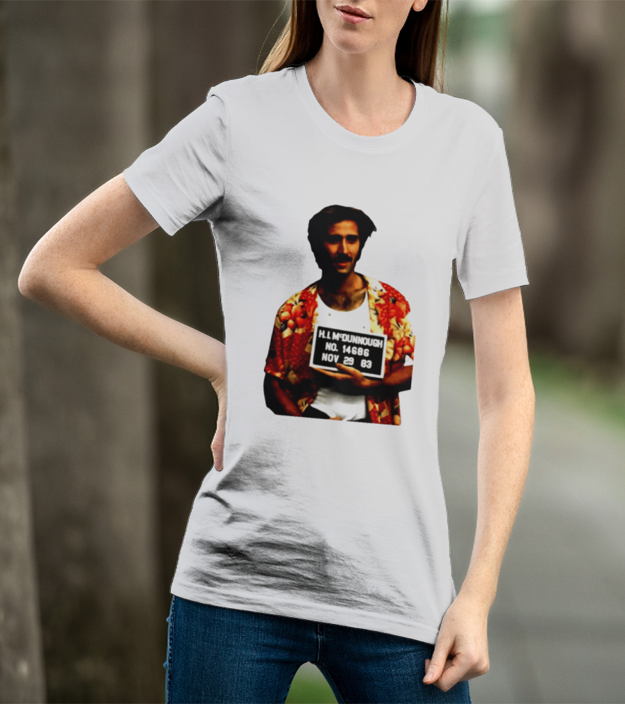 Nicolas Cage HI McDunnough Shot No. 14686 Raising Arizona November 29 83 T-Shirt
