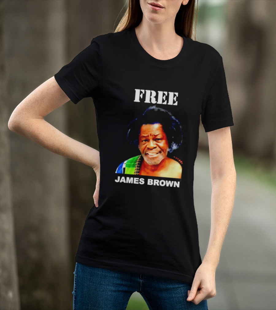 FREE James Brown Godfather Of Soul Funk T-Shirt