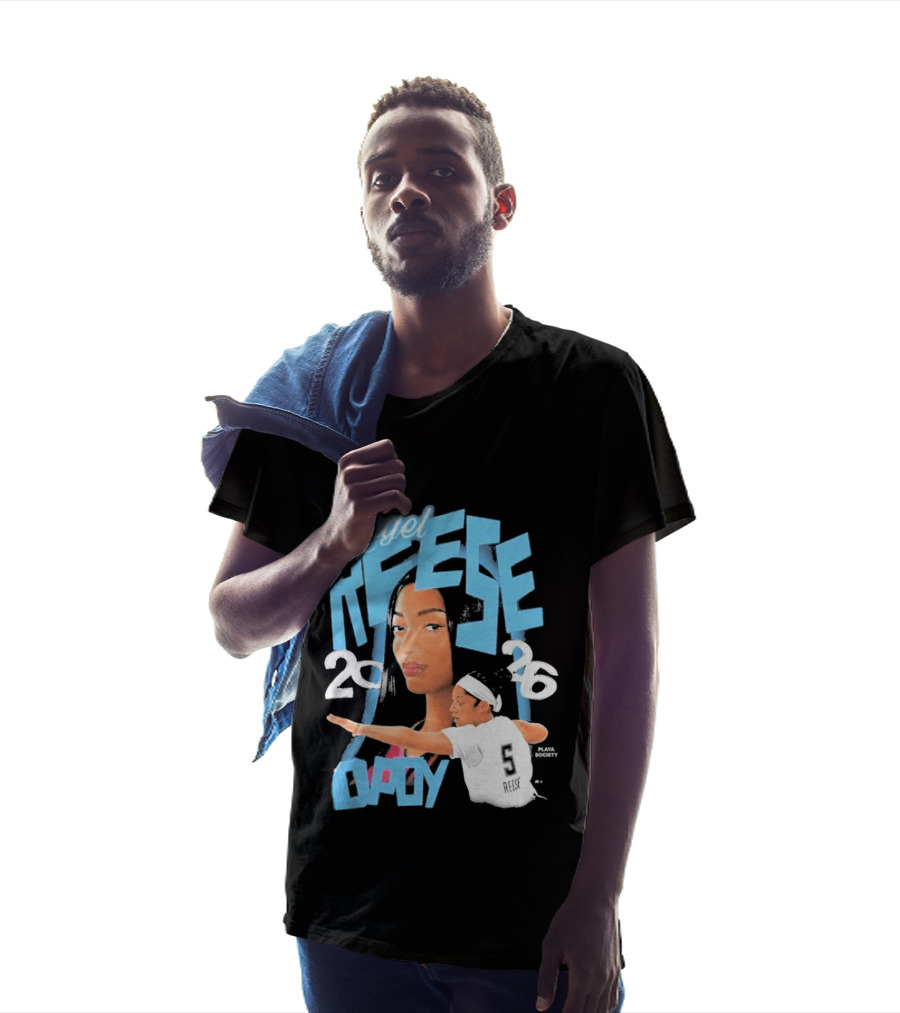 Angel Reese 2026 DPOY Basketball Player T-Shirt