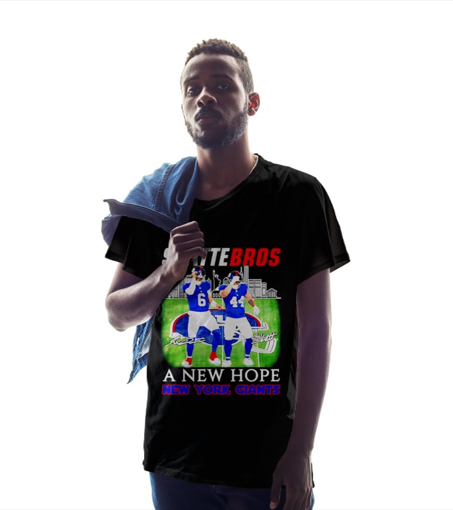 Skattebros Jaxson Dart Cam Skattebo New York Giants A New Hope T-Shirt