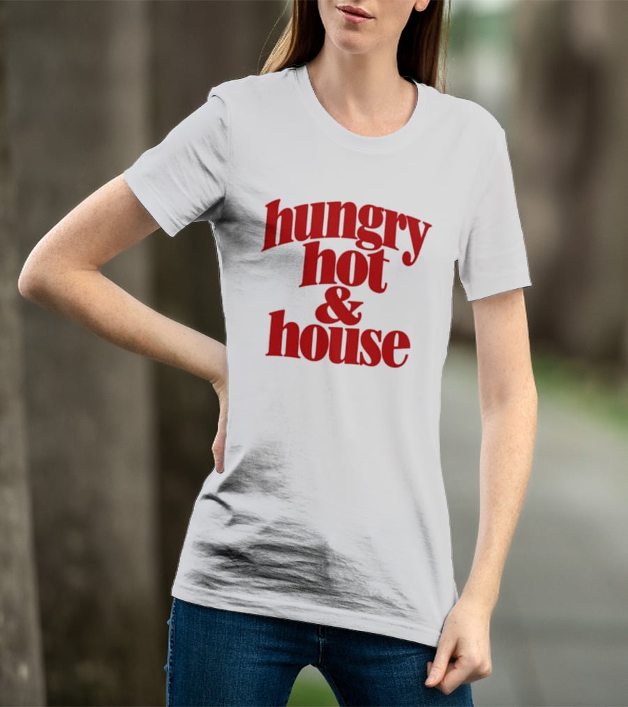 Hungry Hot House Food Red T-Shirt