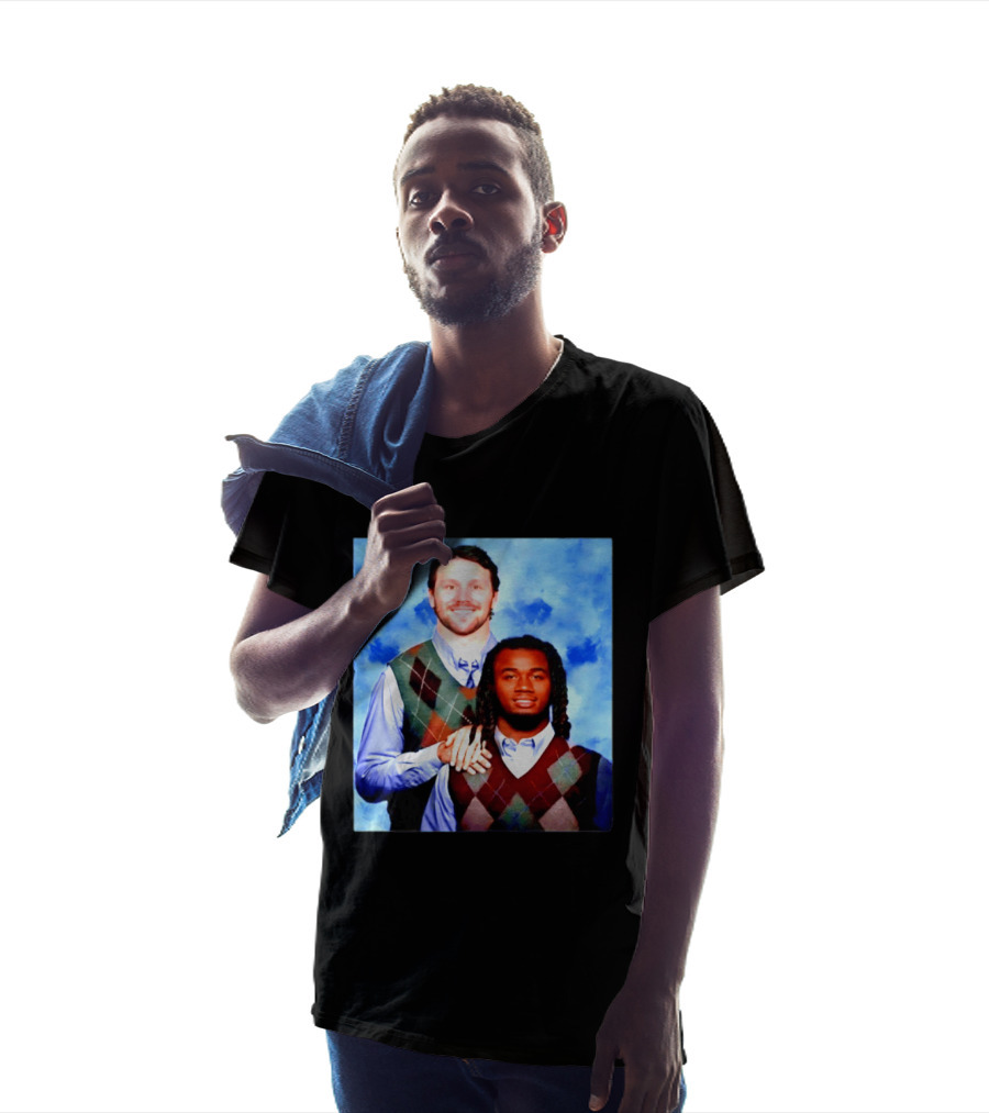Josh Allen James Cook Buffalo Bills Step Brothers Meme Football Comedy T-Shirt
