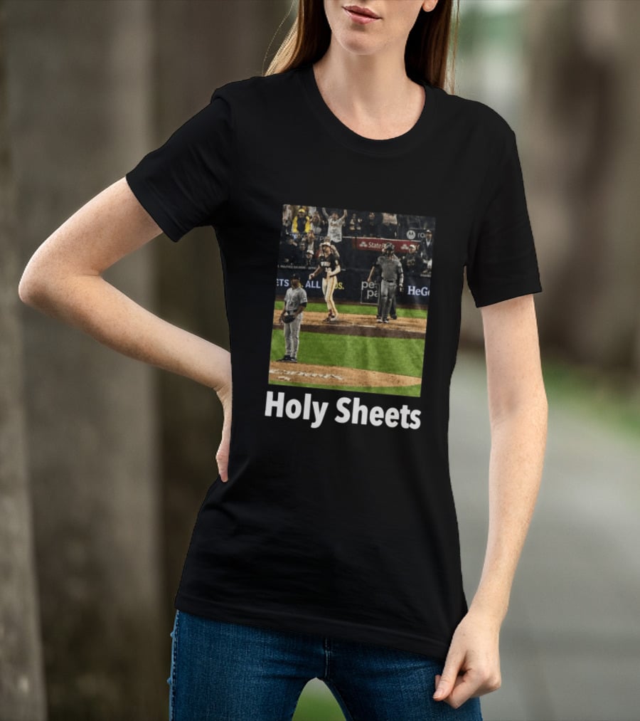 Ty France Holy Sheets Baseball Moment Fan Celebration T-Shirt