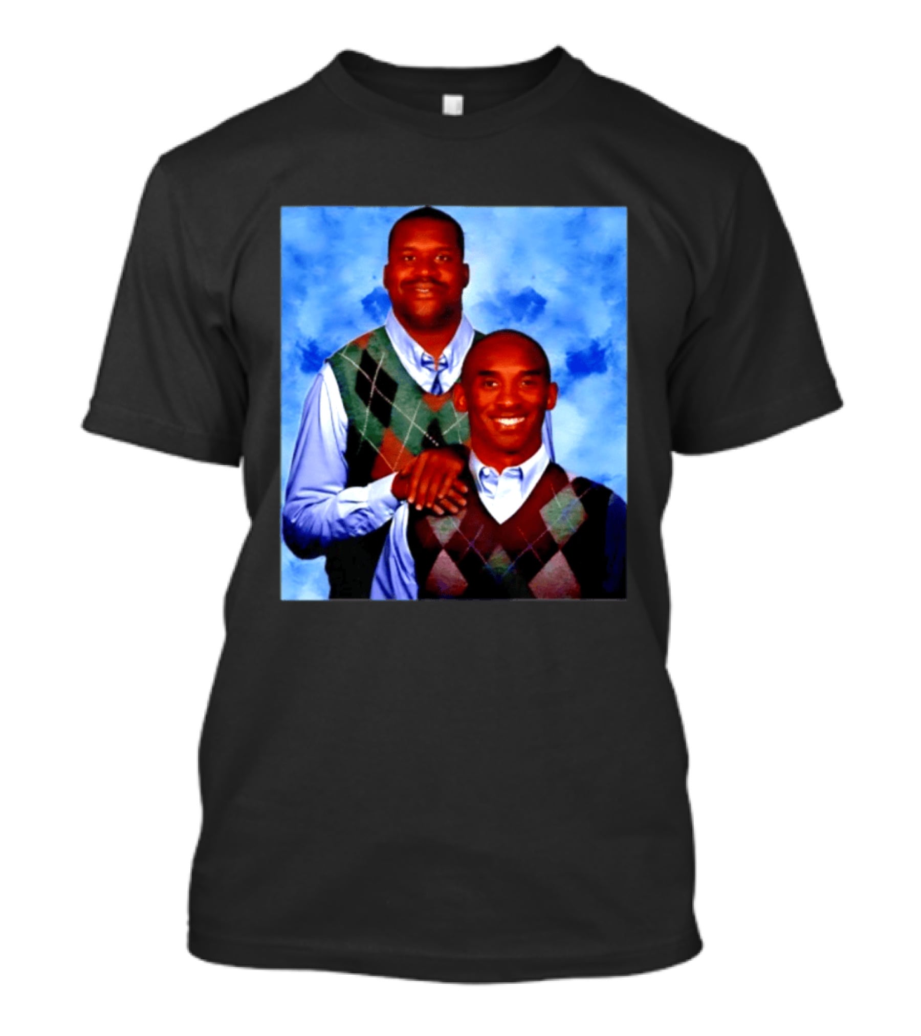 Shaquille O'Neal Kobe Bryant Step Brothers Meme Basketball T-Shirt