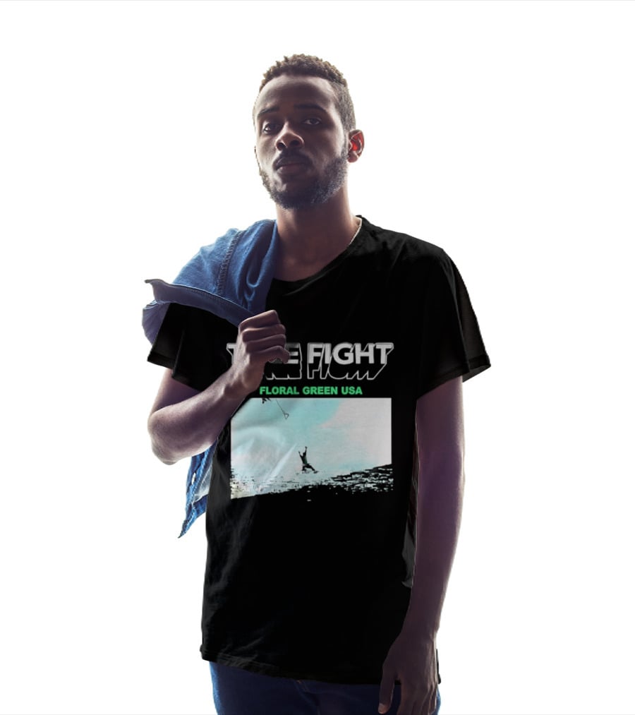 Title Fight Floral Green USA Hardcore Punk T-Shirt