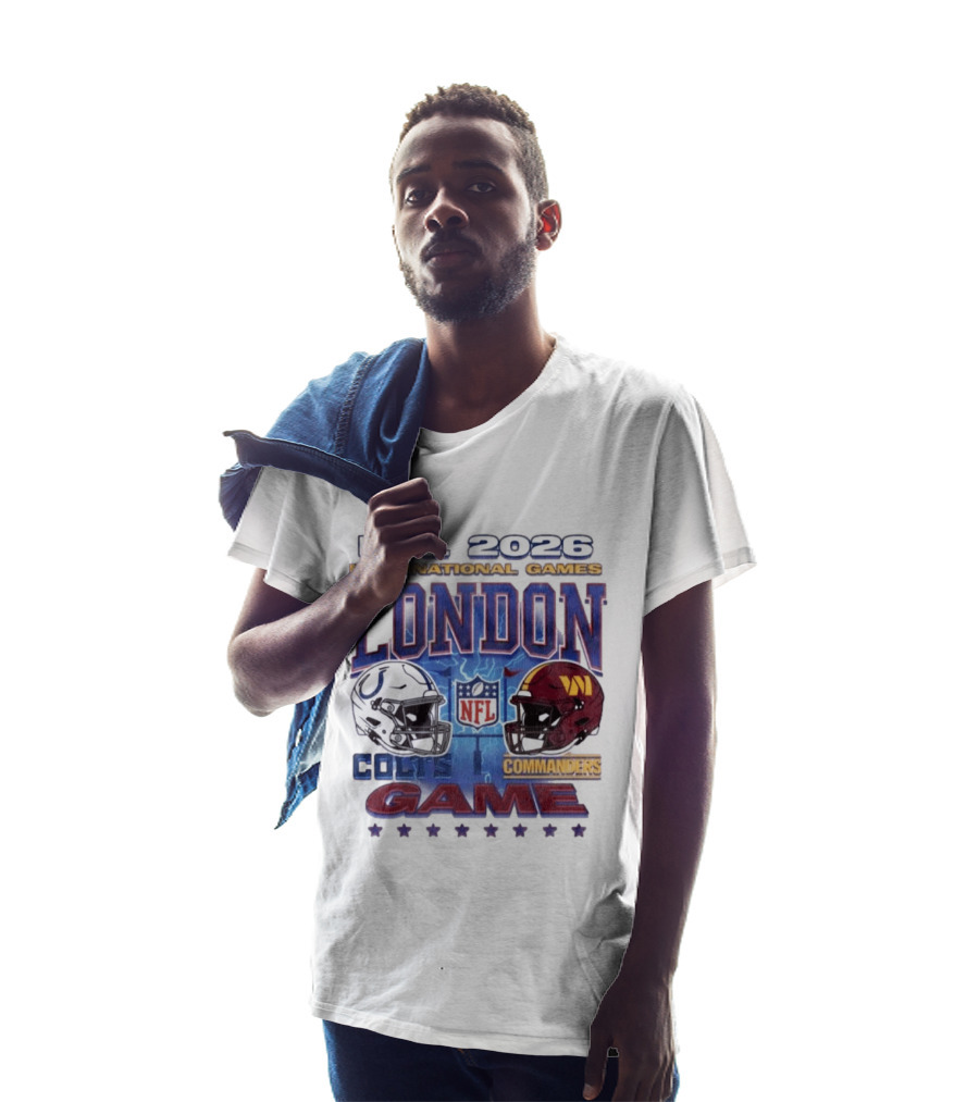 NFL 2026 International Games London Colts Vs Commanders Game T-Shirt