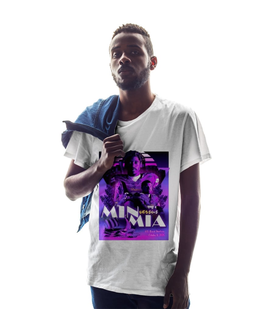 MIN Vs MIA U.S Bank Stadium October 4 2026 T-Shirt