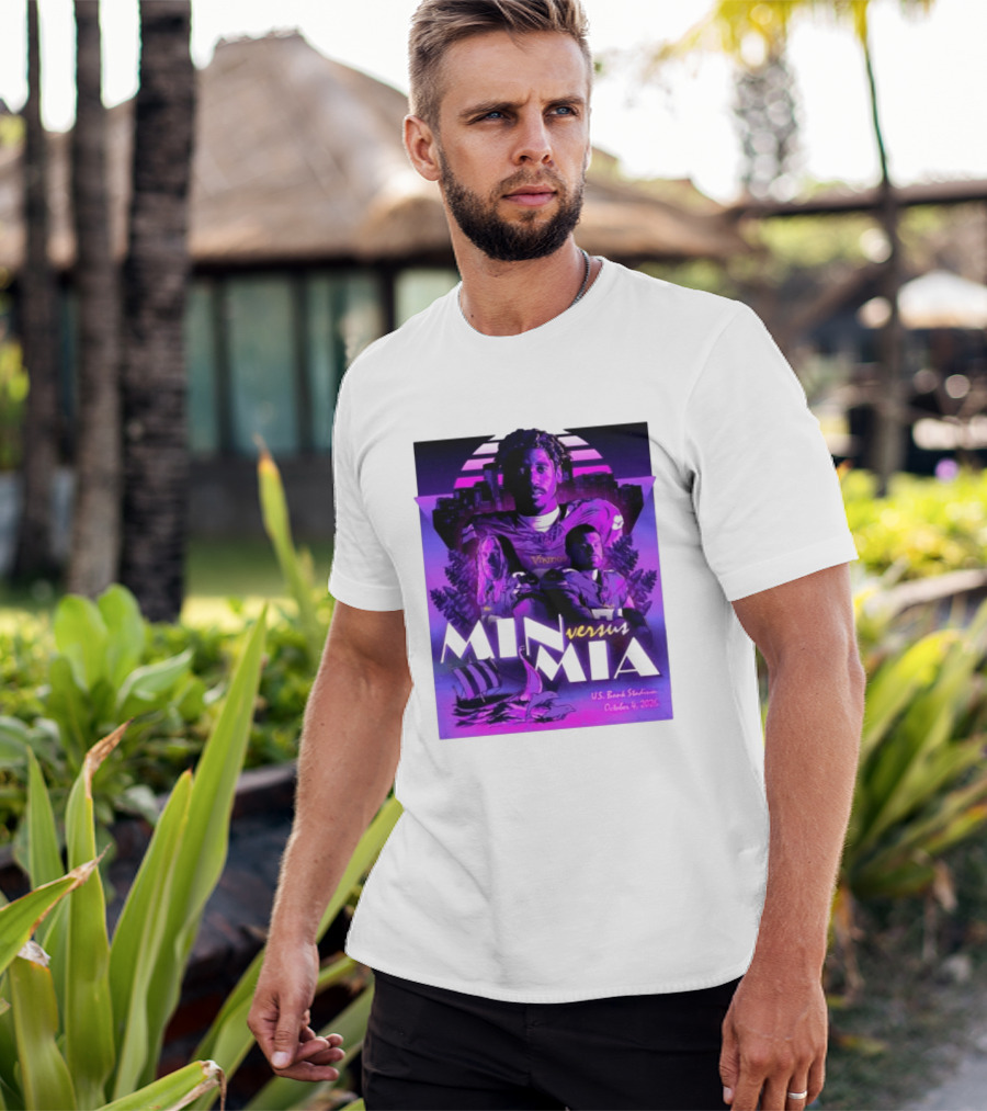 MIN Vs MIA U.S Bank Stadium October 4 2026 T-Shirt