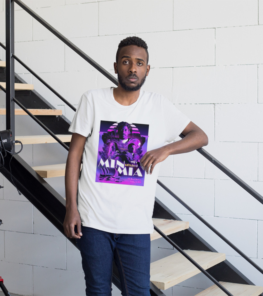 MIN Vs MIA U.S Bank Stadium October 4 2026 T-Shirt