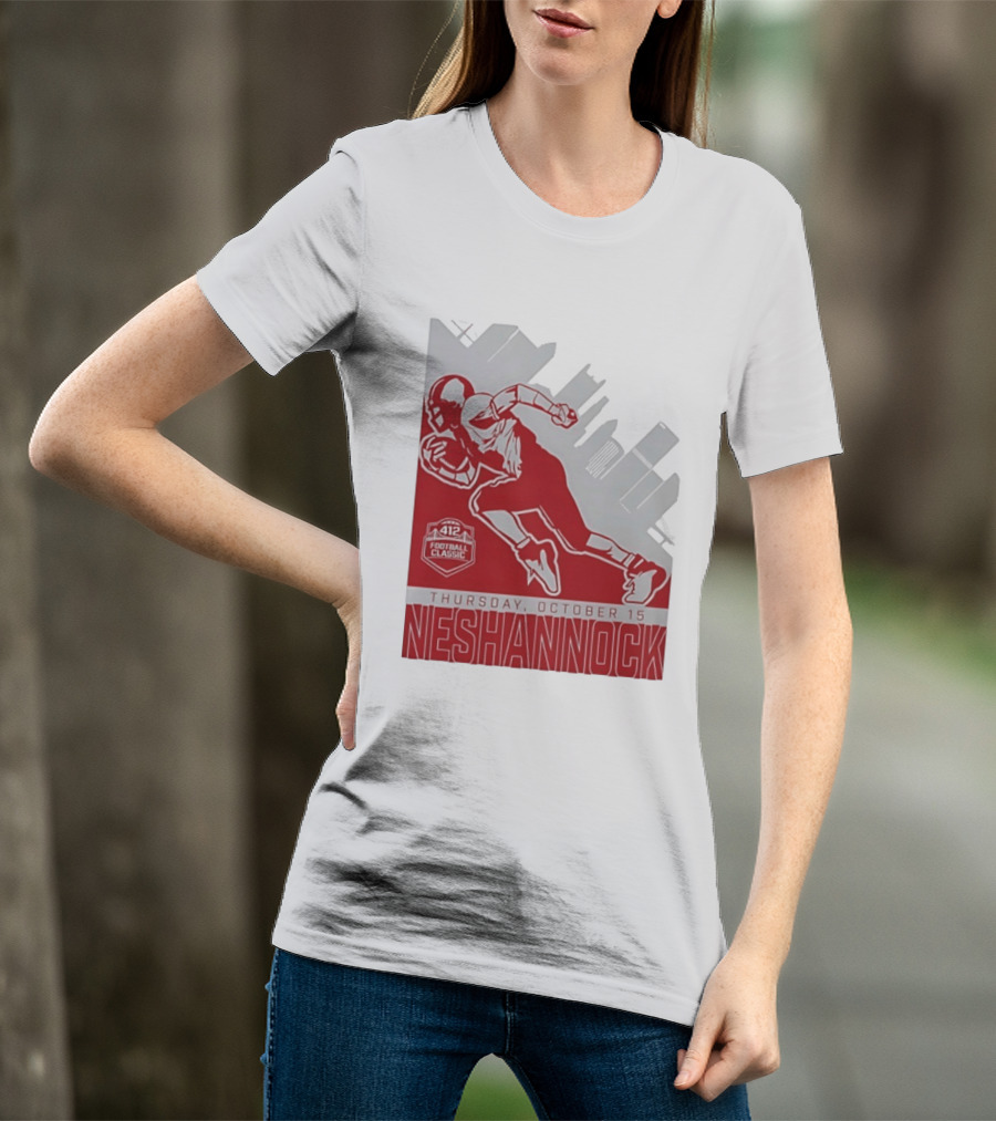 Neshannock 412 Football Classic Thursday October 15 Skyline T-Shirt