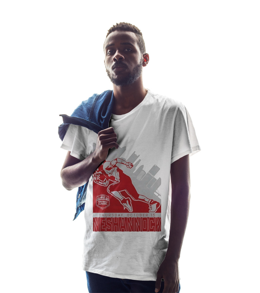 Neshannock 412 Football Classic Thursday October 15 Skyline T-Shirt