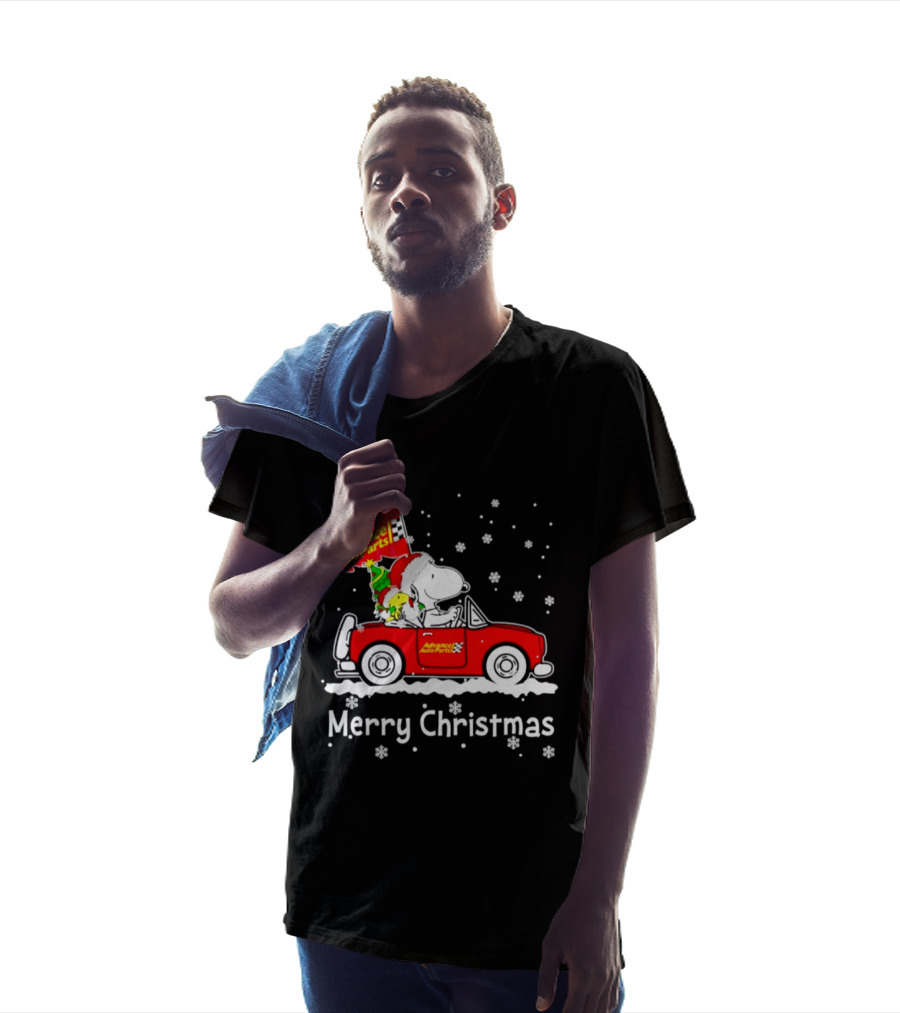 Advance Auto Parts Snoopy Woodstock Merry Christmas 2026 T-Shirt