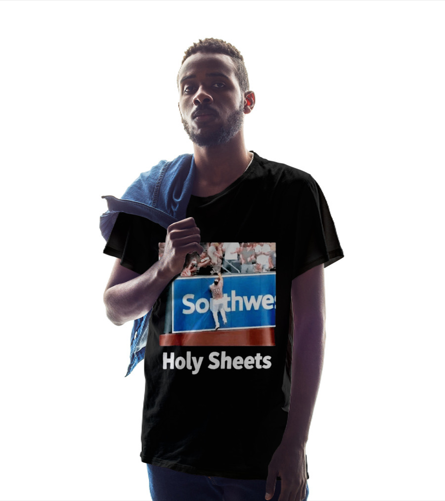 Holy Sheets San Diego Padres Baseball Catch Southwest Sign T-Shirt