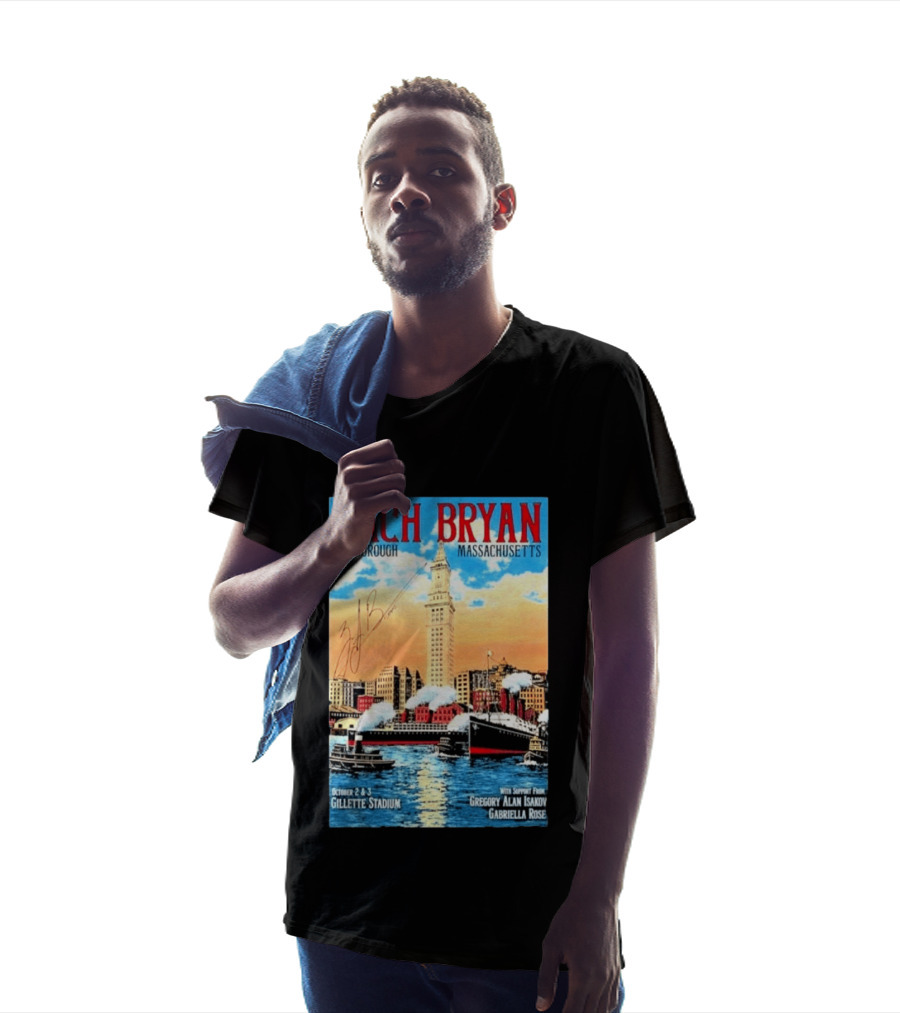 Zach Bryan Foxborough Massachusetts Gillette Stadium October 2 3 2026 Gregory Alan Isakov Gabriella Rose T-Shirt