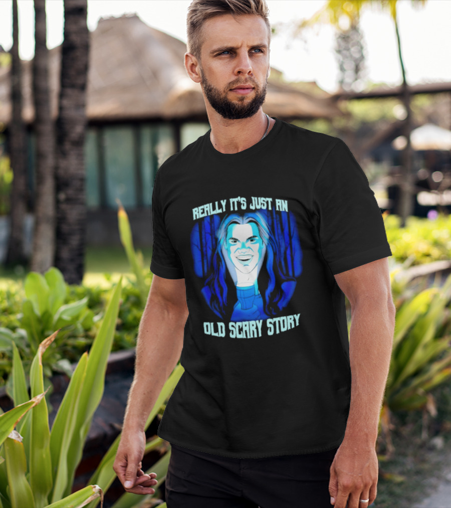 Taylor Lautner Really It's Just An Old Scary Story T-Shirt