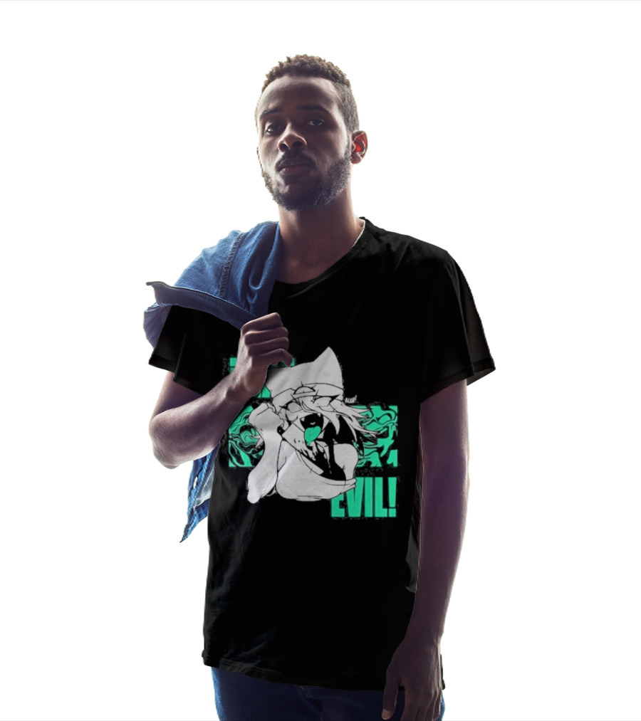 Issbrokie Neon Glow EVIL! Mysterious Aura Transformation T-Shirt