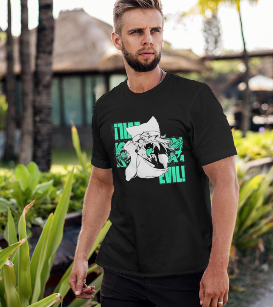 Issbrokie Neon Glow EVIL! Mysterious Aura Transformation T-Shirt