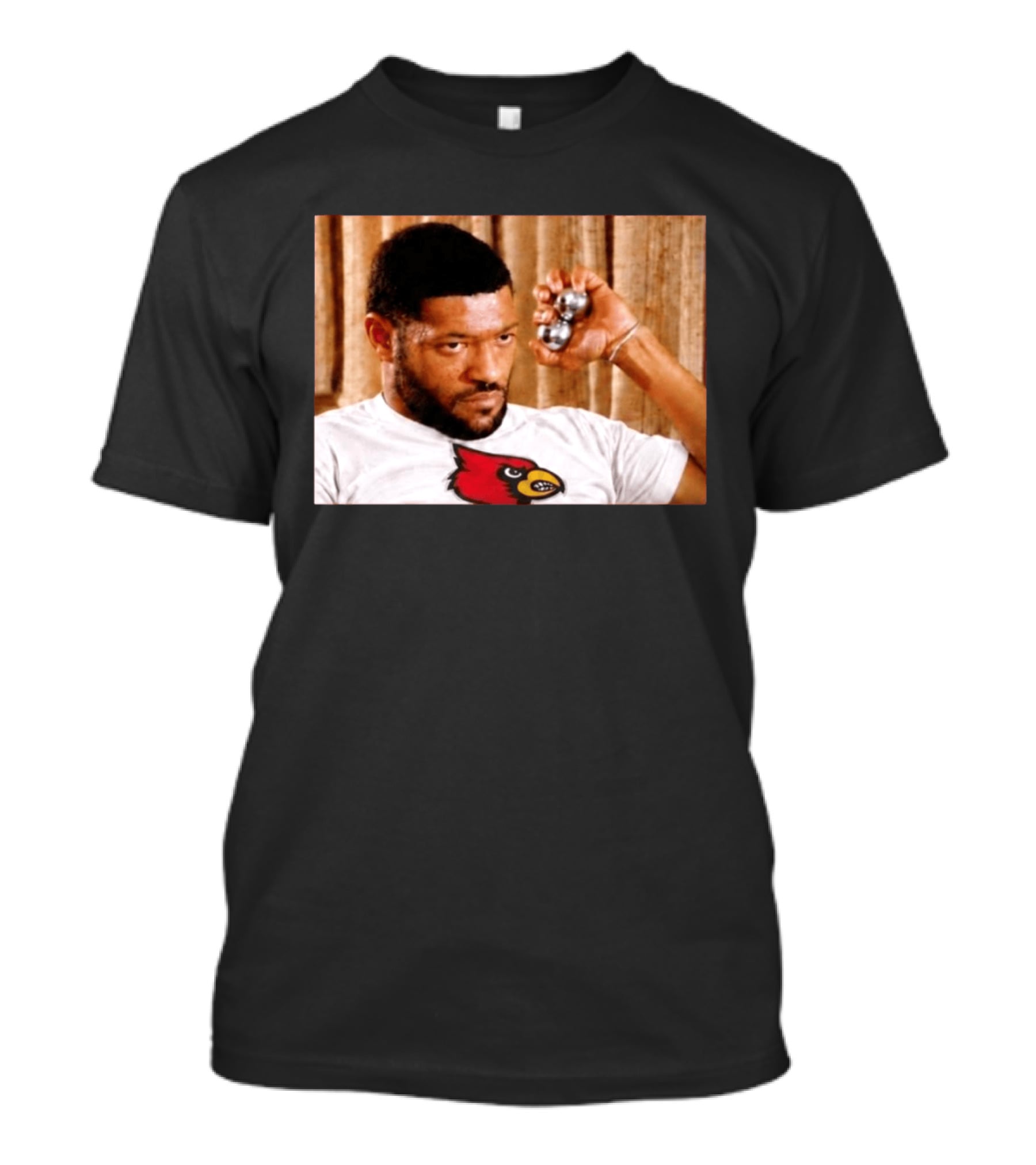 Laurence Fishburne Louisville Cardinals Mood Team Spirit T-Shirt
