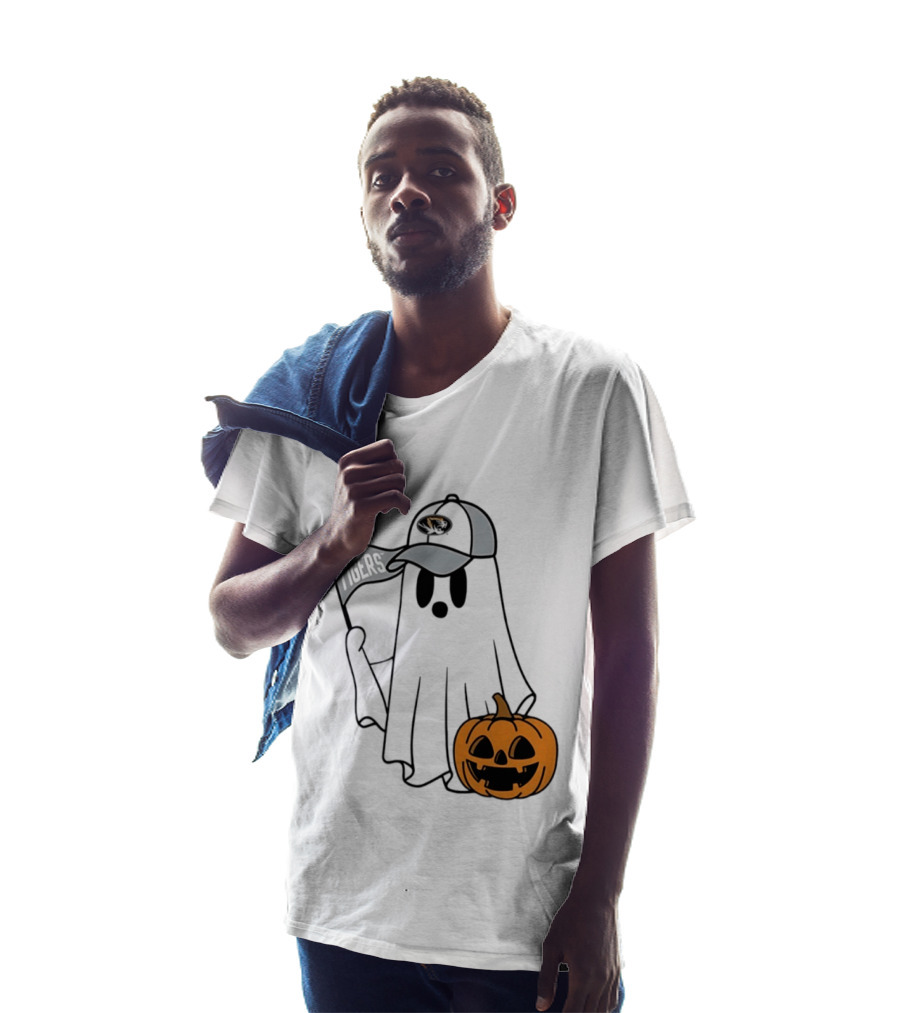 Missouri Tigers Halloween Ghost Pumpkin 2026 T-Shirt