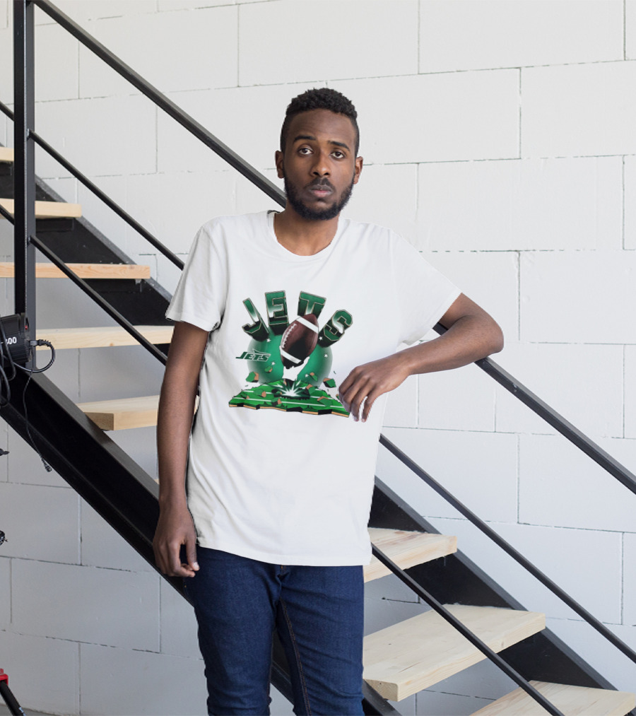 New York Jets Football Explode 2026 Clubhouse T-Shirt