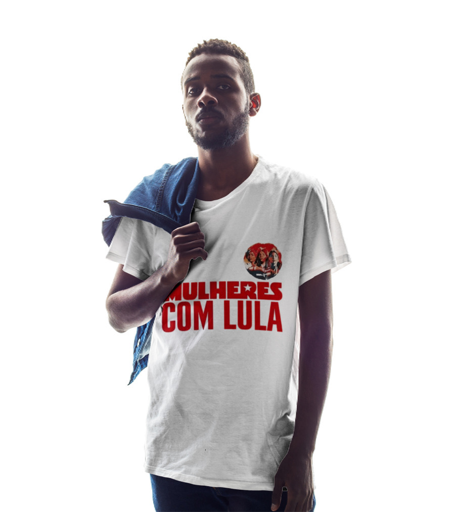 Mulheres Com Lula Olívia Santana T-Shirt
