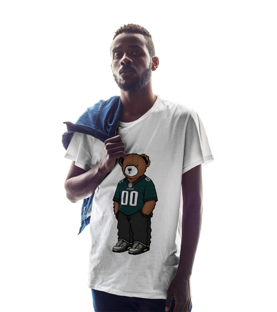 Philadelphia Eagles Teddy Bear London Games 2026 T-Shirt