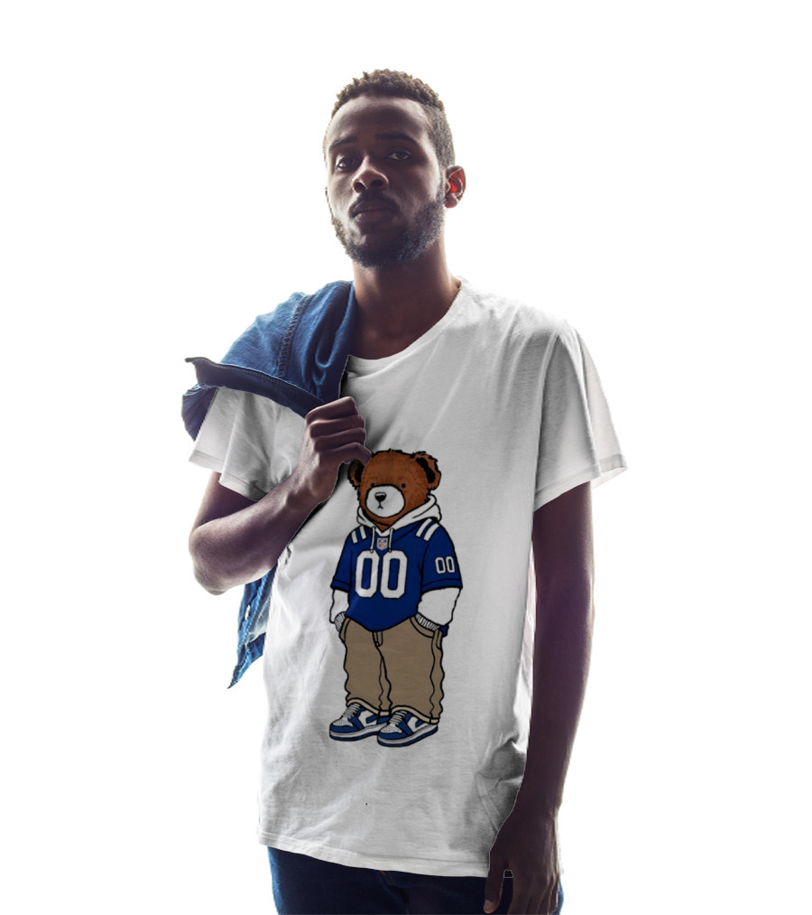 Indianapolis Colts Teddy Bears NFL London Games 2026 T-Shirt