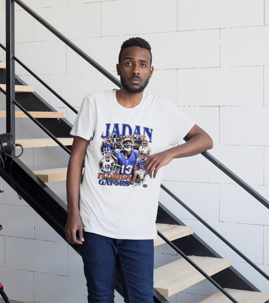 Jadan Baugh Florida Gators 2026 NCAA Football 90s Bootleg T-Shirt