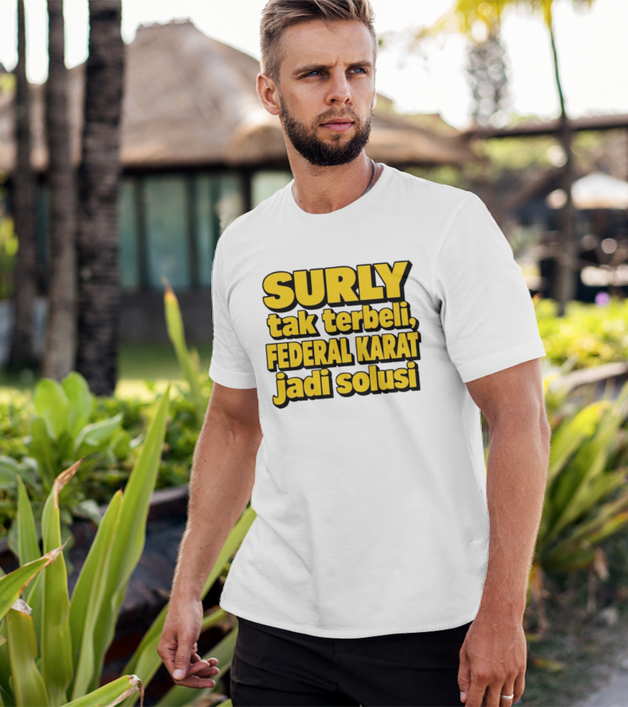 Surly Tak Terbeli Federal Karat Jadi Solusi T-Shirt