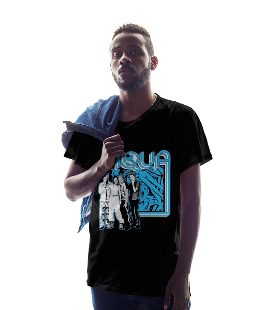 Aqua Band Members Barbie Girl 90s Pop Music Nostalgia T-Shirt
