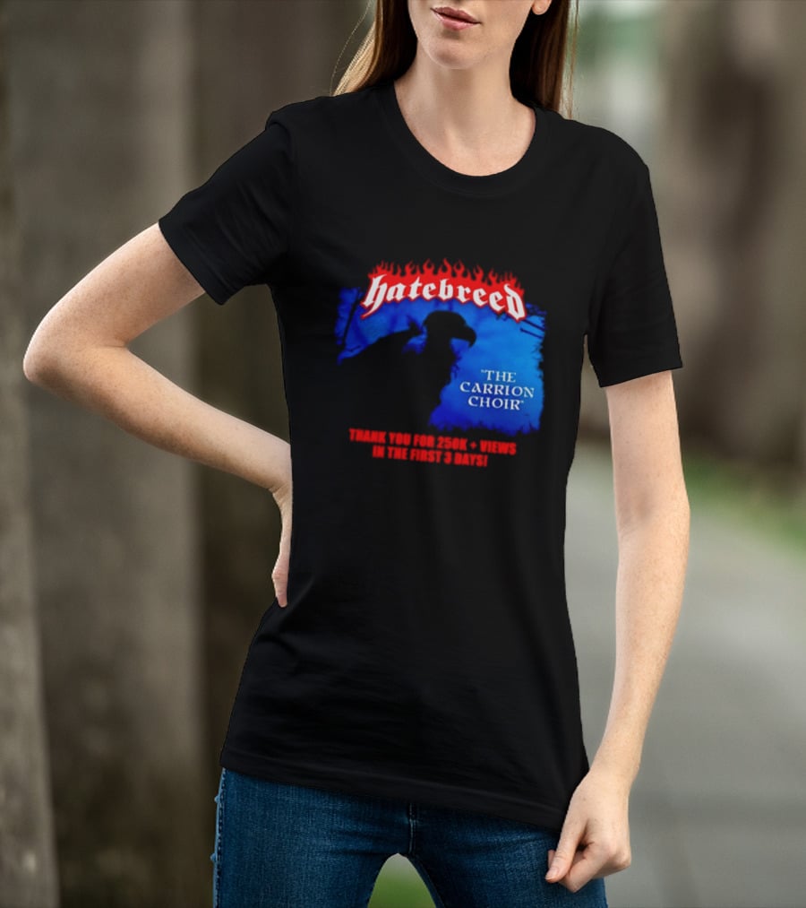Hatebreed The Carrion Choir Metal Hardcore Album T-Shirt
