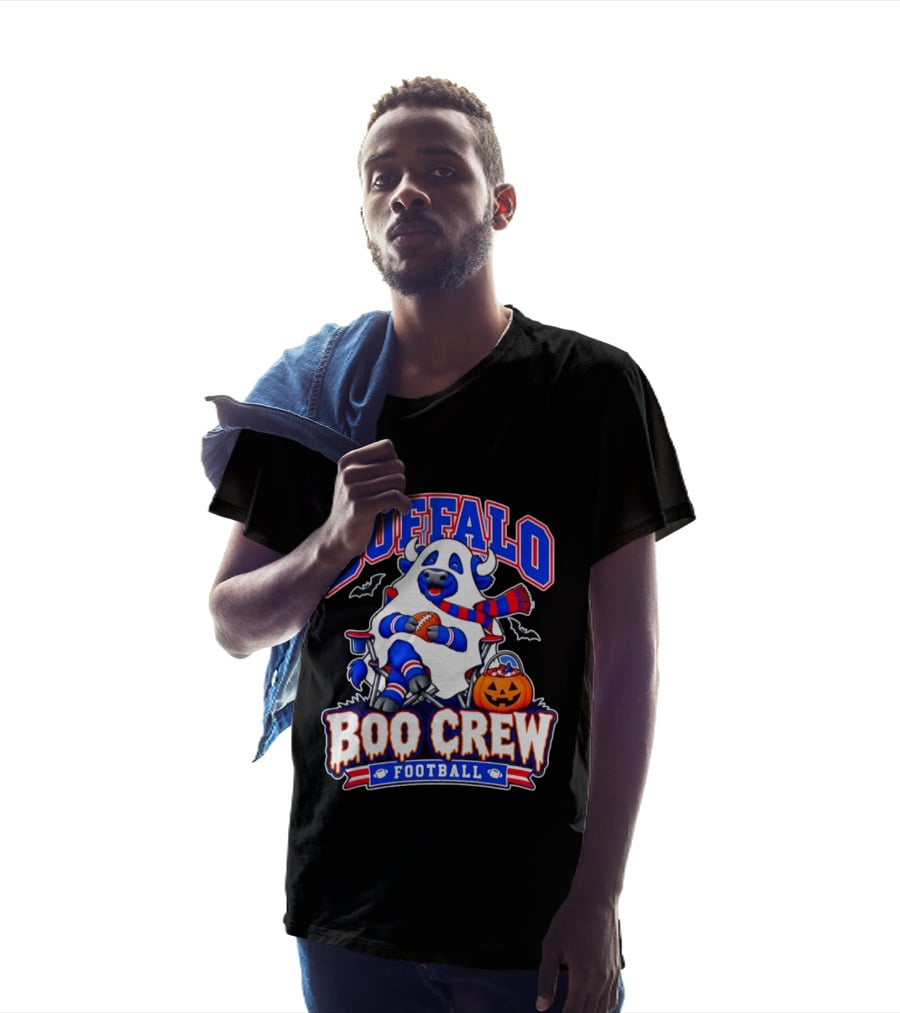 Buffalo Bills Boo Crew Halloween Football 2026 T-Shirt