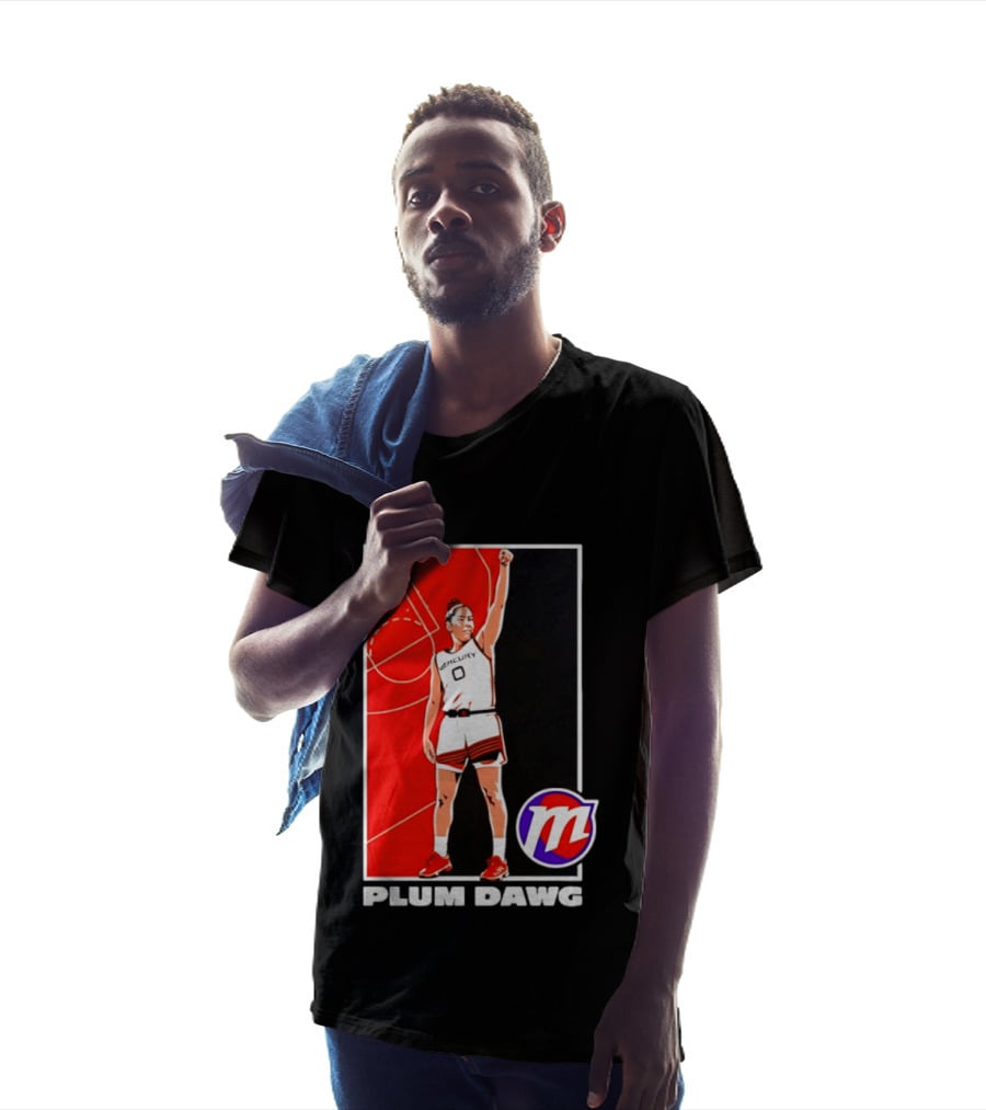 Kelsey Plum Phoenix Mercury 2026 WNBA Plum Dawg T-Shirt