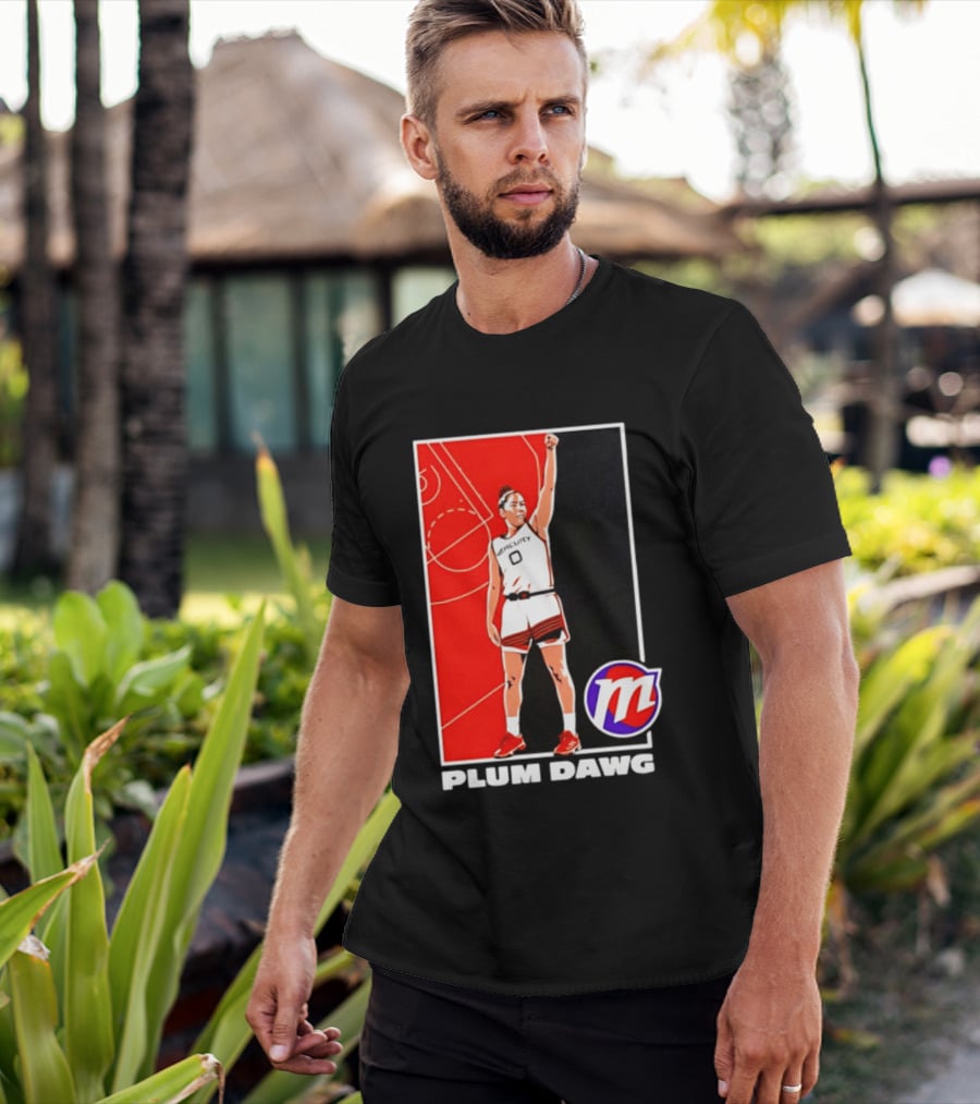 Kelsey Plum Phoenix Mercury 2026 WNBA Plum Dawg T-Shirt