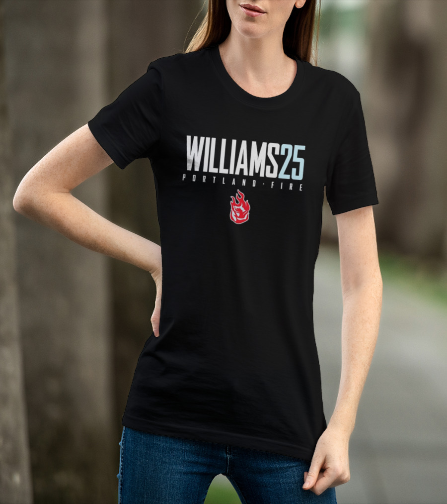 Williams 25 Portland Fire Iconic Blend T-Shirt