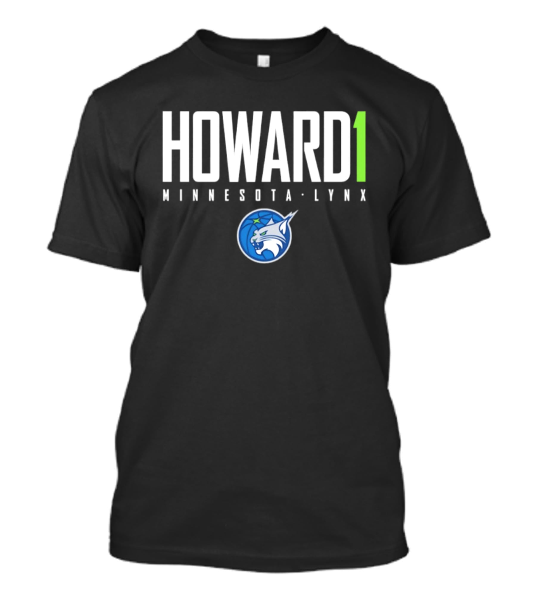 Minnesota Lynx Natasha Howard 1 WNBA Basketball Player Fan Gear T-Shirt