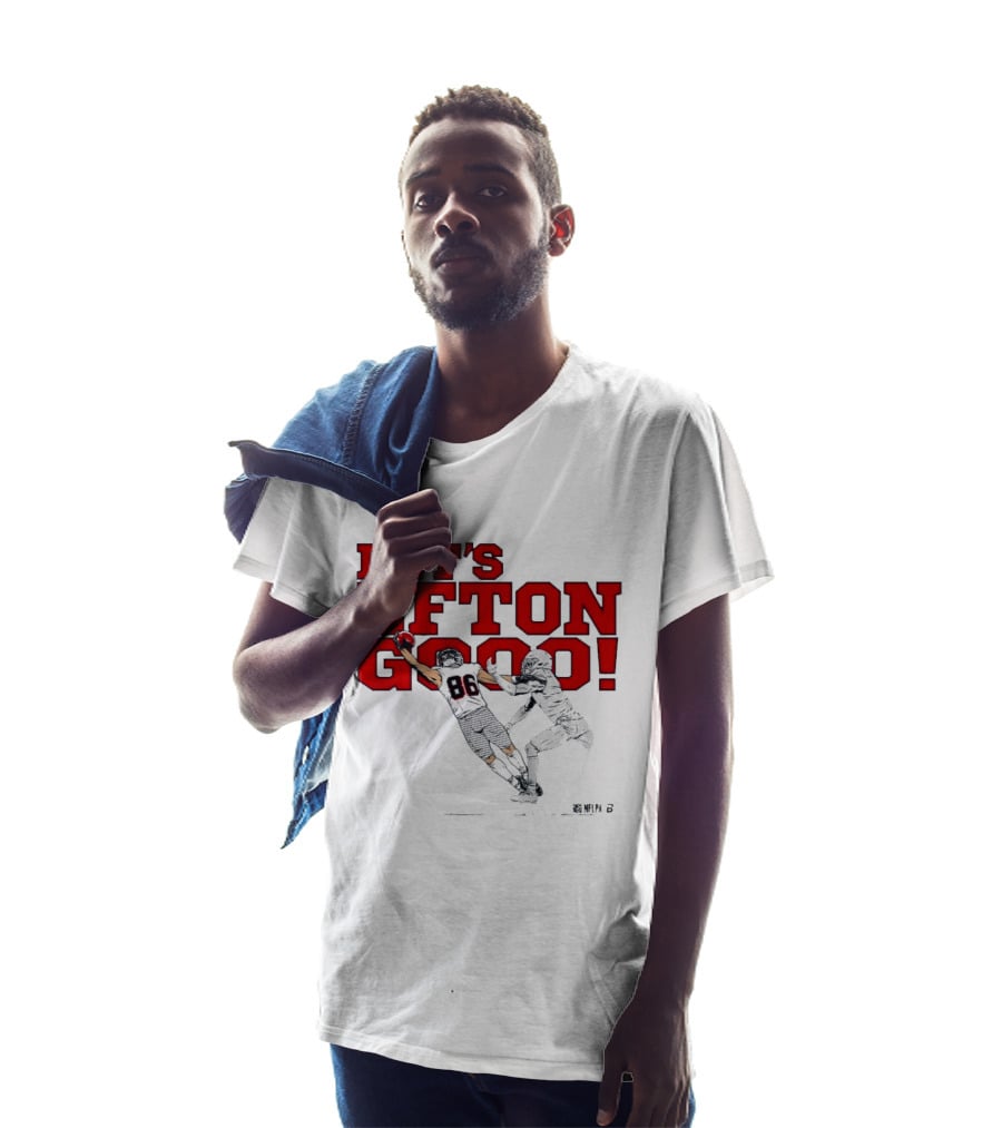 LET'S EFTON GO 88 Football Action Sports T-Shirt
